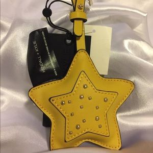 🦋Kendall & Kylie Mustard Star Purse Charm Star